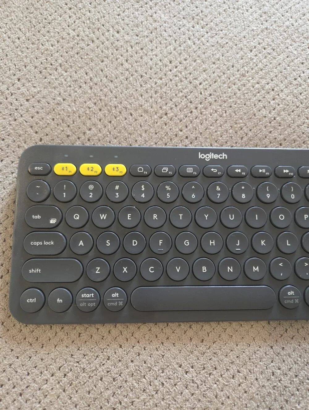 Logitech K380 Multi-Device Bluetooth Wireless Keyboard with Customizable Shortcu